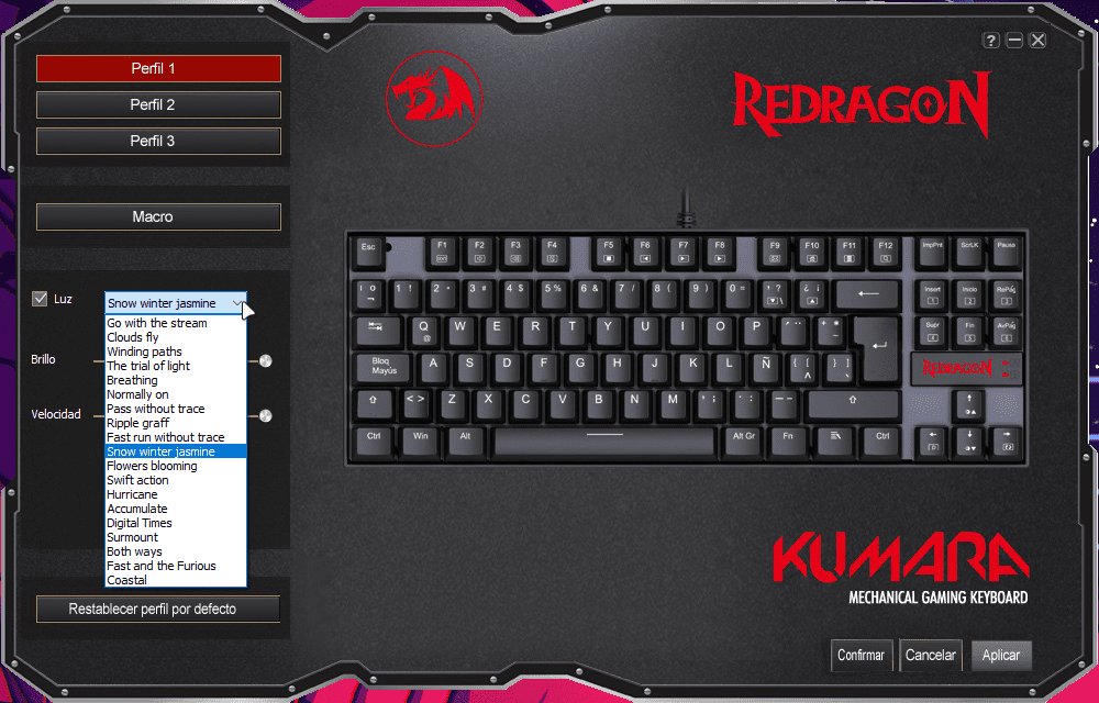 kumara k552 software