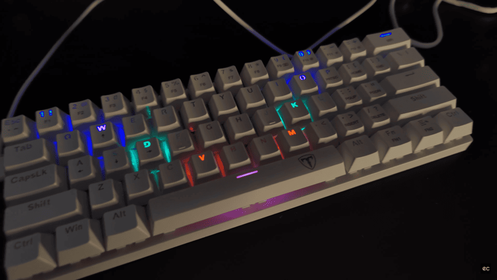 teclado tdagger iluminación